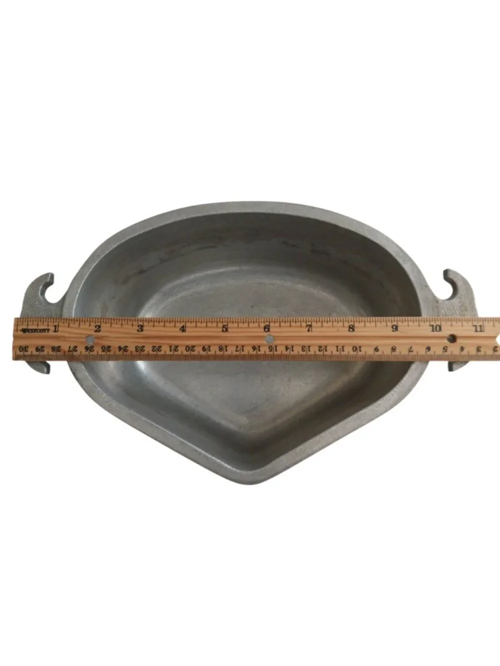 Vintage Guardian Service Ware Tringle Pot Roaster Hammered Aluminum Gently Used
